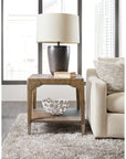 Chapman - Rectangle End Table - Medium Brown