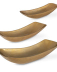 Anas - Bowls (Set of 3) - Antique Brass