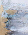 Road Less Traveled - Abstract Art - Blue