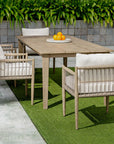 Forsyth - Outdoor Dining Table - Dark Gray