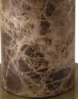Sepia - Brown Marble Buffet Lamp