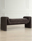 Manson - Modern Bench - Charcoal