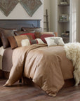 Brighton - Twin Comforter Set Set of 3 - Brown
