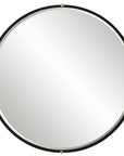 Bonded - Round Mirror - Black