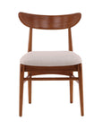 Johnson - Side Chair - Light Brown / Beige
