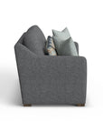 Milo - Fabric Two-Cushion Sofa With Nailhead Trim