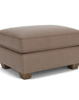 Carson - Ottoman, Heavy Thread Stitching