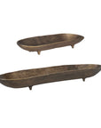 Stratum - Oval Bowls (Set of 2) - Brass
