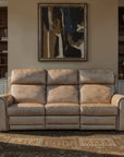 SS - Duncan Power Sofa With Power Headrest & Lumbar