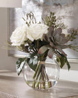 Belmonte - Floral Bouquet & Vase - Green