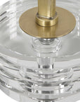 Groove - Crystal Drink Table - Gold