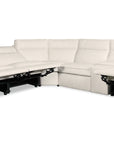 MS - Vann Six-Piece Power Sectional - White