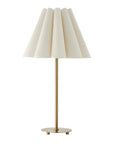 Lilabet - Fluted Shade Table Lamp - Gold