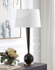 Brielle - Table Lamp - Polished Black