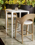 Montellano - Outdoor Bar Table - White