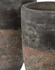 Emberwash - Planters (Set of 2) - Black / Brown