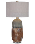 Maggie - Ceramic Table Lamp - Light Brown