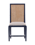 Casablanca - Side Chair - Blue / Light Brown