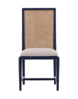 Casablanca - Side Chair - Blue / Light Brown