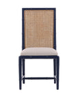 Casablanca - Side Chair - Blue / Light Brown