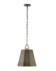 Granada - 1 Light Hexagon Pendant - Dark Gray