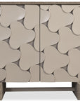 Melange - Pinwheel Hall Chest - Gray