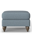 Moxy - Fabric Ottoman, Round Turned Legs