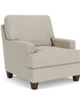 Moxy - Fabric Chair, Straight Track Arms