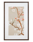 Pear Tree II Framed Print - Cream