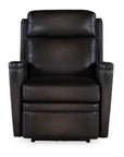 MS - Hamilton Power Recliner With Power Headrest - Dark Brown
