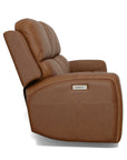 Linden - Power Reclining Sofa With Power Headrests & Lumbar