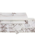 Lyocell - Queen Seaside Eucalyptus Sheet Set Set of 4 - Taupe