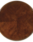 Brookhaven - Round Lamp Table - Dark Brown