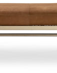 Melange - Tobin Cocktail Ottoman - Brown