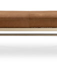 Melange - Tobin Cocktail Ottoman - Brown