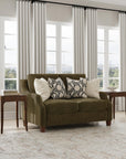 Gianna - Fabric Traditional Loveseat