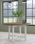 Melody - Round Dining Table - White