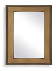 Around The Bend - Mirror - Golden Bronze