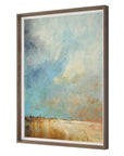 Vista Grande - Framed Desertscape Print - Dark Brown