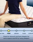 Perfect Sleeper - 10.5" Adoring Night Firm Mattress