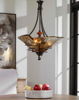 Vitalia - 3 Light Pendant - Oil Rubbed Bronze
