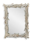 Rooted - Reflection Mirror - Bleached Teak