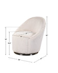 Crue - Fabric Swivel Chair