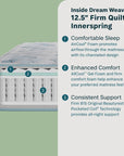 Peaceful Morning - 12.5" Firm Mattress