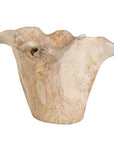 Teak Flow - Outdoor Bowl - White Wash