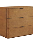 Duluth - Oak 3 Drawer Chest - Woodtone
