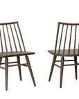 Dovetail - Spindle Solid American Oak Side Chair