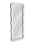 Wave - Floor Mirror - White