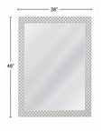 Elise - Wall Mirror - White
