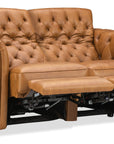 MS - Glover Power Reclining Loveseat With Power Headrest - Brown